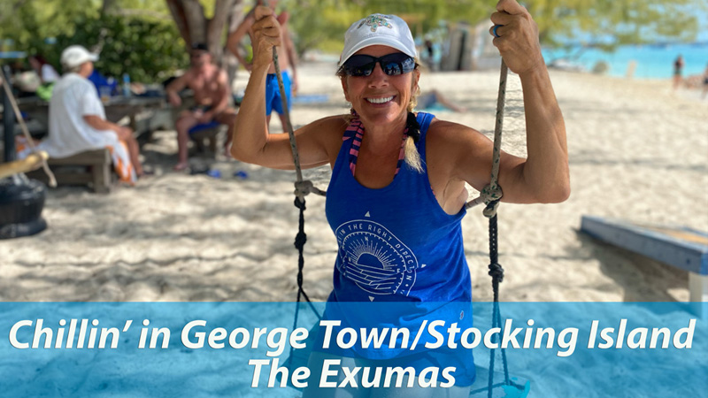 cruising George Town Bahamas, Stocking Island